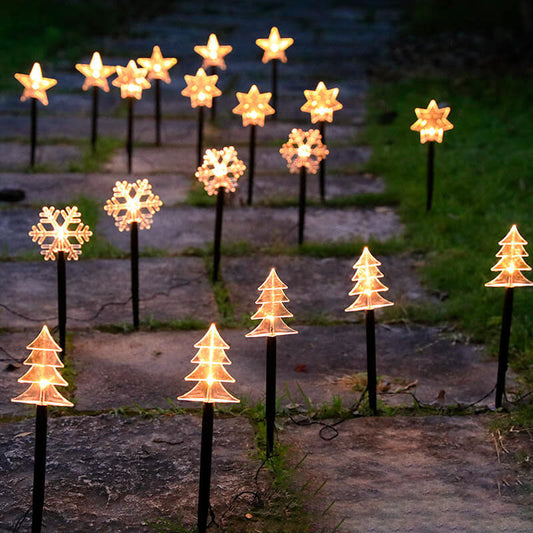 Solar Garden Stake Lights For Festive Glow
