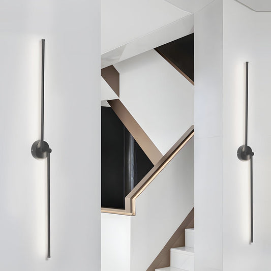 Rotatable Linear LED Wall Sconce For Sculpted Light