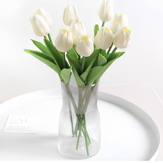 Artificial Tulip Table Decor For Lasting Color