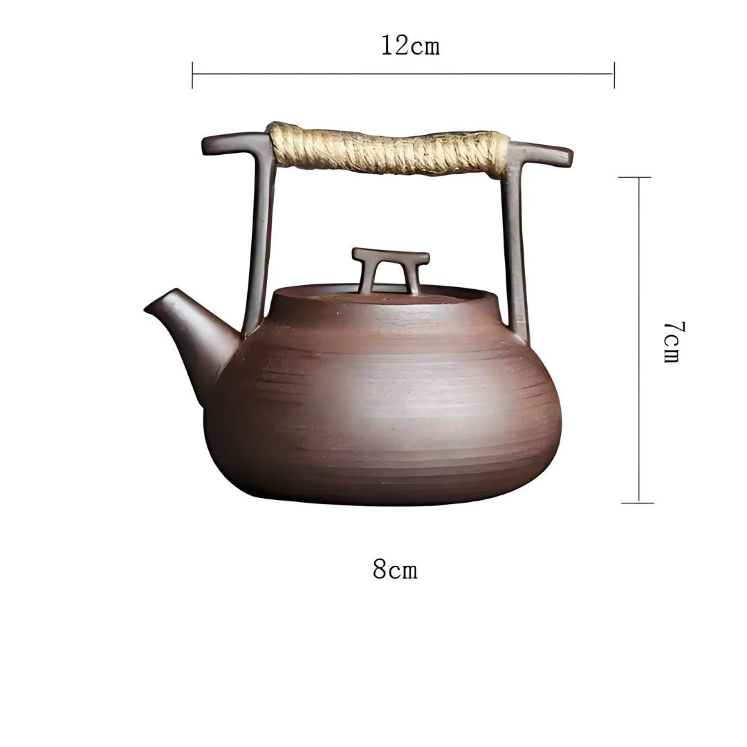 Ceramic Teapot With Warmer For Calm Tea Rituals