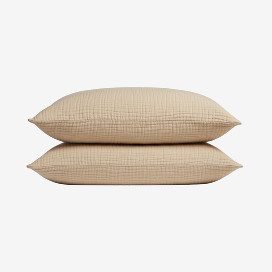 Muslin Pillow Cases For Soft Statement Bedding