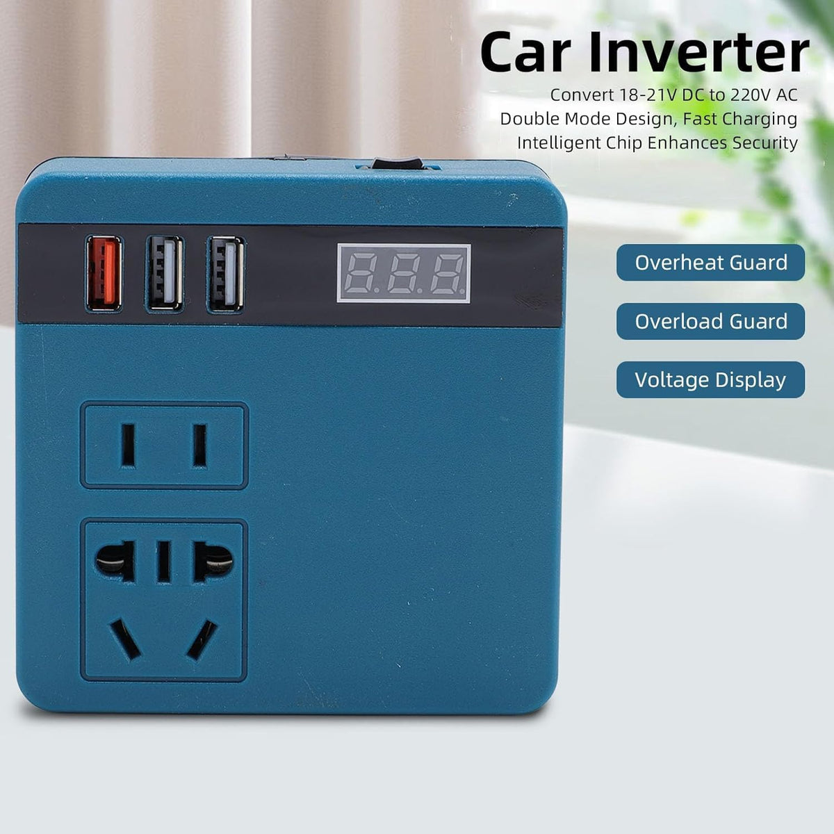 120W Lithium Battery Inverter – Portable Backup Power