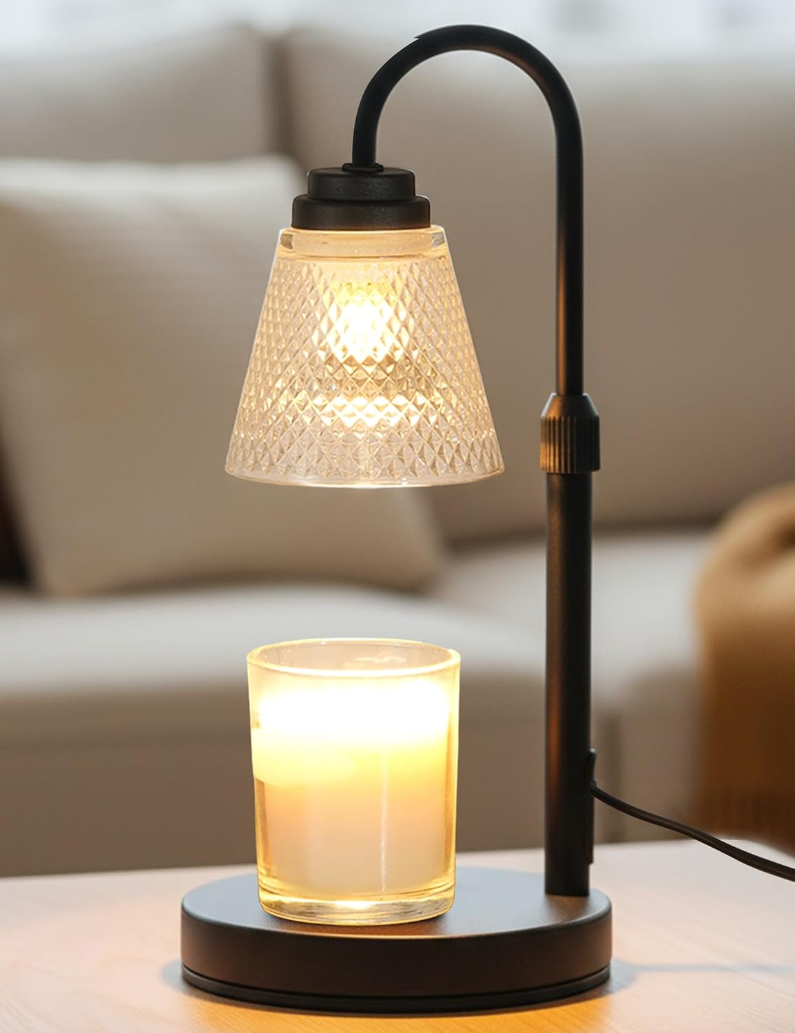 Lampada Scaldacandele a Forma di Loto per un’Ambiente Senza Fiamma