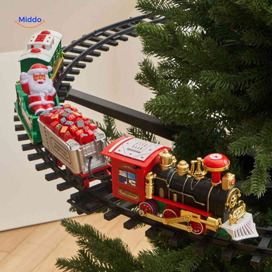 Train de sapin de Noël pour la magie festive de l'arbre