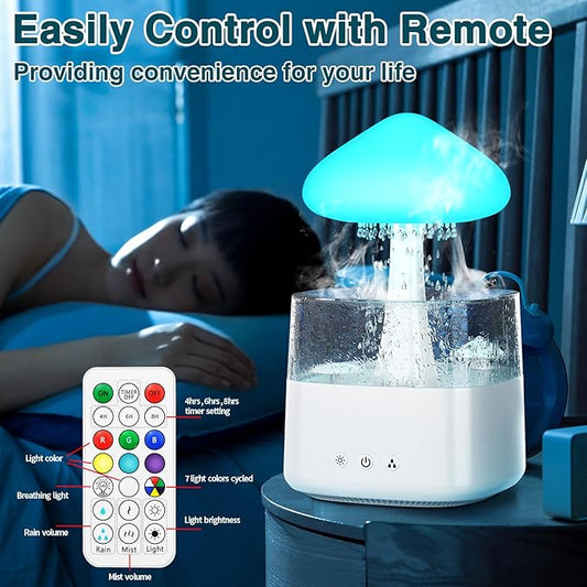 Lampe cascade champignon pour une ambiance apaisante