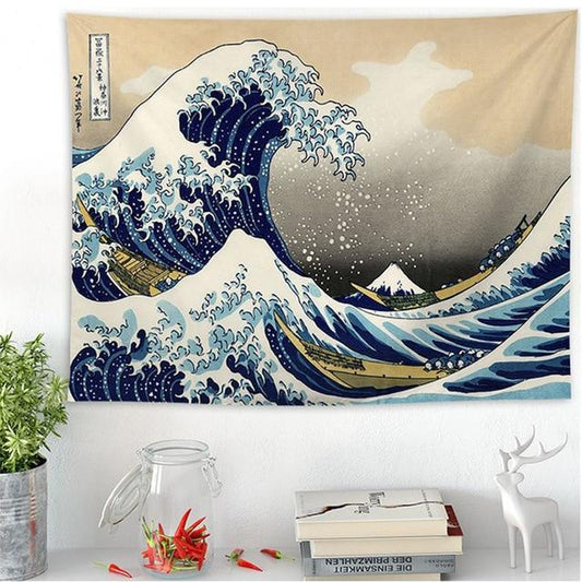 Great Wave Wall Tapestry