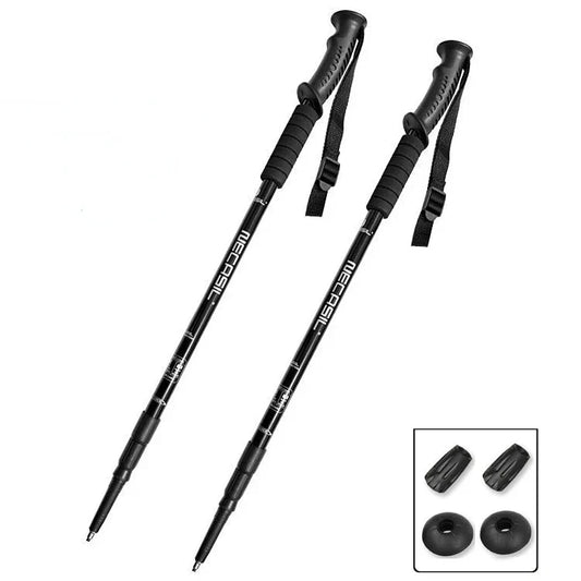 Bețe de trekking din aluminiu