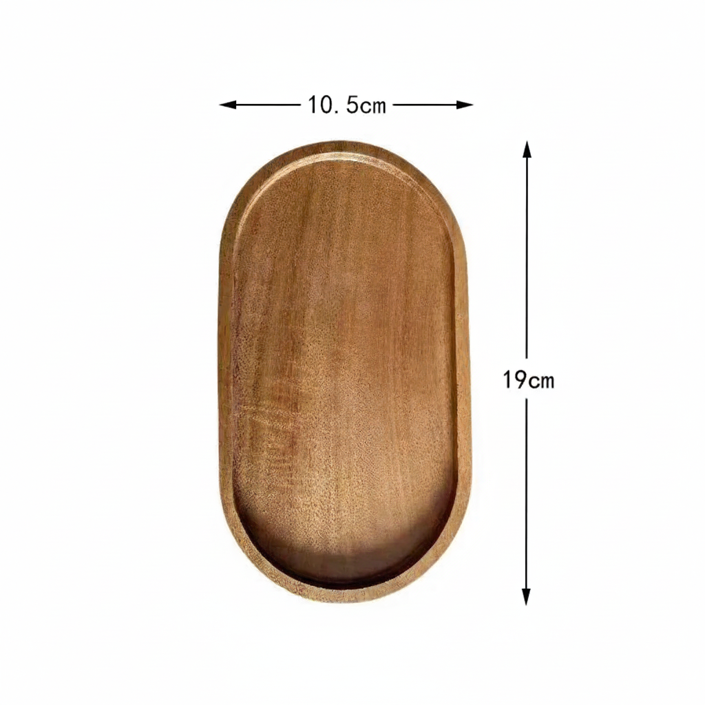 Tavă din lemn lucrată manual – Un element central impresionant pentru masă