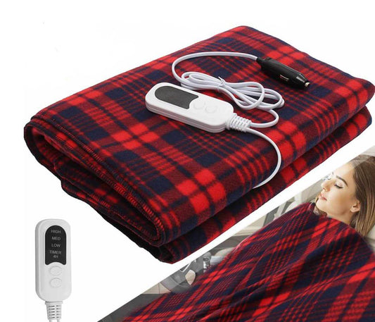 Elektrická deka do auta pro teplé zimní jízdy