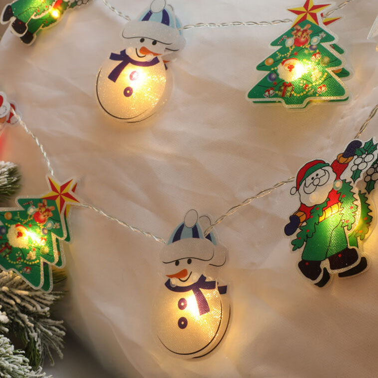 Art Deco Christmas Light Table Accent