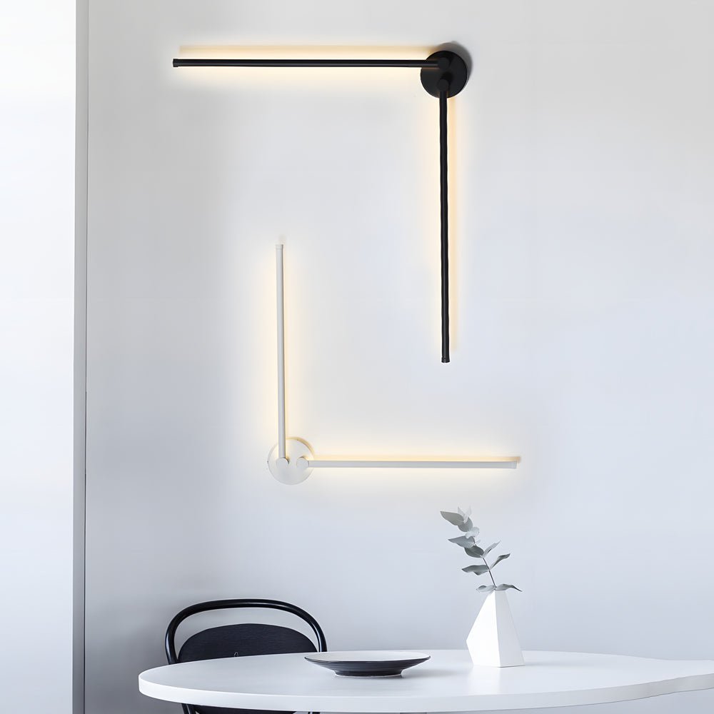 Rotatable Linear LED Wall Sconce For Sculpted Light