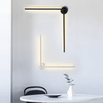 Rotatable Linear LED Wall Sconce For Sculpted Light