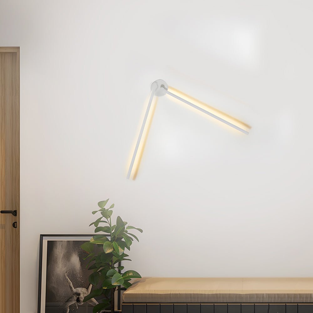 Rotatable Linear LED Wall Sconce For Sculpted Light