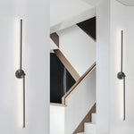 Rotatable Linear LED Wall Sconce For Sculpted Light