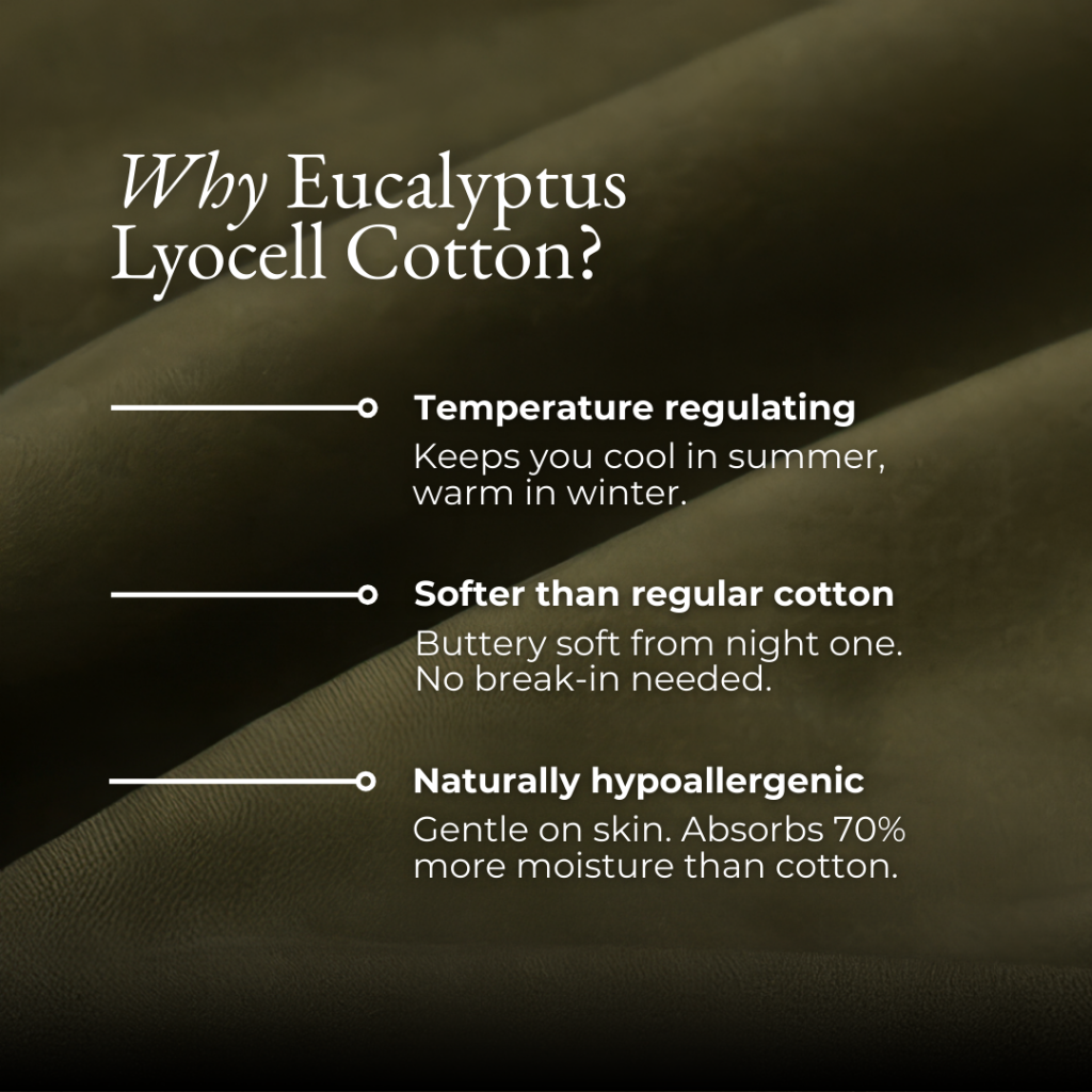 EUCALYRA – Eucalyptus Lyocell Pillow Cases