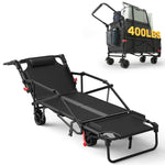 Heavy Duty Folding Wagon with All-Terrain Wheels