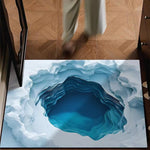 Paillasson Abysse sans fin avec illusion 3D