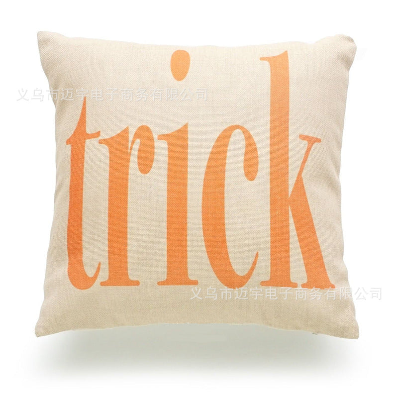 Halloween Pillowcase With Spooky Character