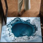 Paillasson Abysse sans fin avec illusion 3D