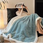 Double-Sided Fleece Blanket For Artful Comfort
