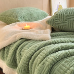 Double-Sided Fleece Blanket For Artful Comfort