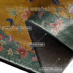 Floral Bird Rug For Artful Floors