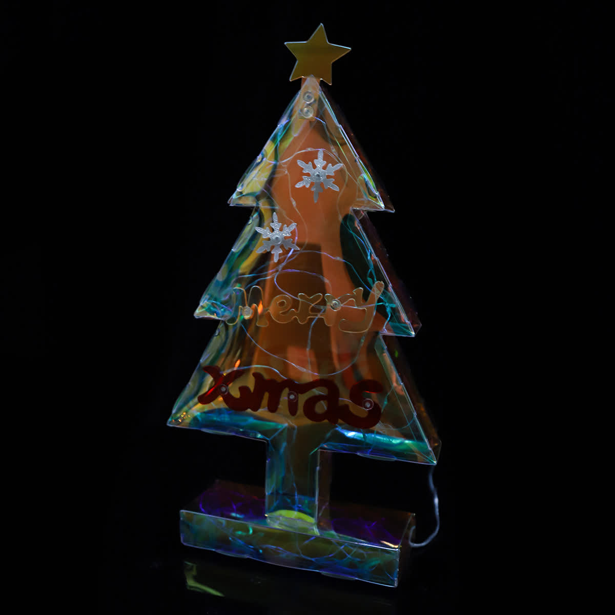 3D Christmas Tree Infinity Lights For Festive Glow