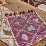 Christmas Bowknot Table Runner For Festive Charm