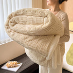 Double-Sided Fleece Blanket For Artful Comfort