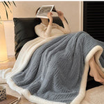 Double-Sided Fleece Blanket For Artful Comfort