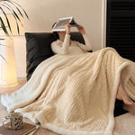 Double-Sided Fleece Blanket For Artful Comfort