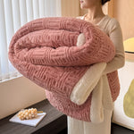 Double-Sided Fleece Blanket For Artful Comfort