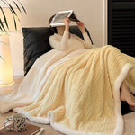 Double-Sided Fleece Blanket For Artful Comfort