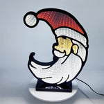3D-Santa-Unendlichkeitlichter für festlichen Glanz  
