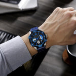 Dual Display Sports Watch for All-Weather Style