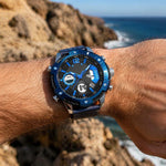 Dual Display Sports Watch for All-Weather Style