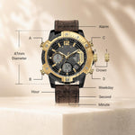 Dual Display Sports Watch for All-Weather Style