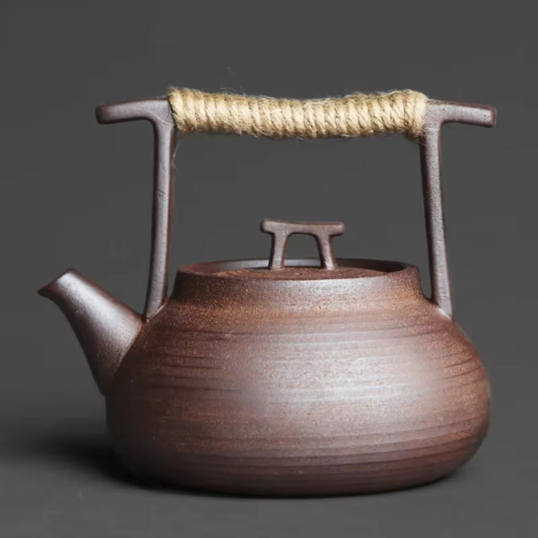 Ceramic Teapot With Warmer For Calm Tea Rituals