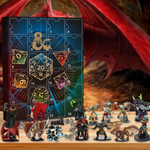 Tableau de l'Avent Dragon avec personnage quotidien