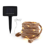 Hemp Rope LED Table Lights For Rustic Ambience