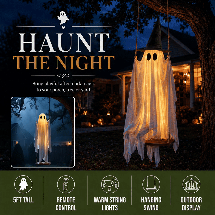 Iluminación de fantasma oscilante para encanto encantado