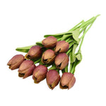 Künstliche Tulpen-Tischdekoration mit langanhaltender Farbe