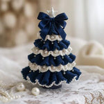 Crochet Christmas Tree Ornament With Festive Charm