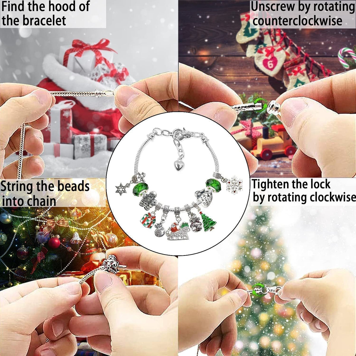 DIY Advent Calendar for Festive Bracelet Making