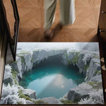 Paillasson Abysse sans fin avec illusion 3D