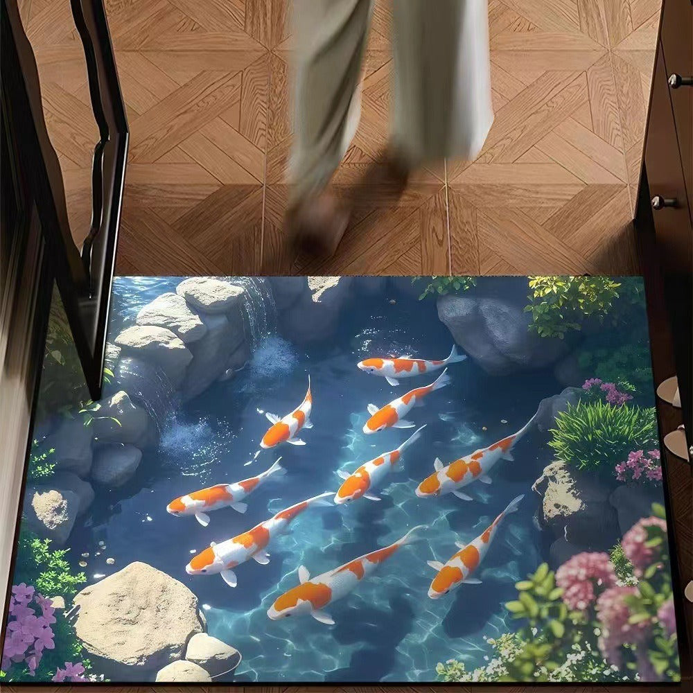 Paillasson Abysse sans fin avec illusion 3D