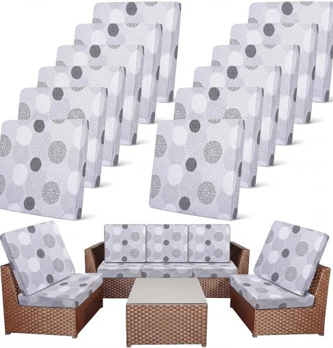 Fundas impermeables para cojines de patio para encanto exterior