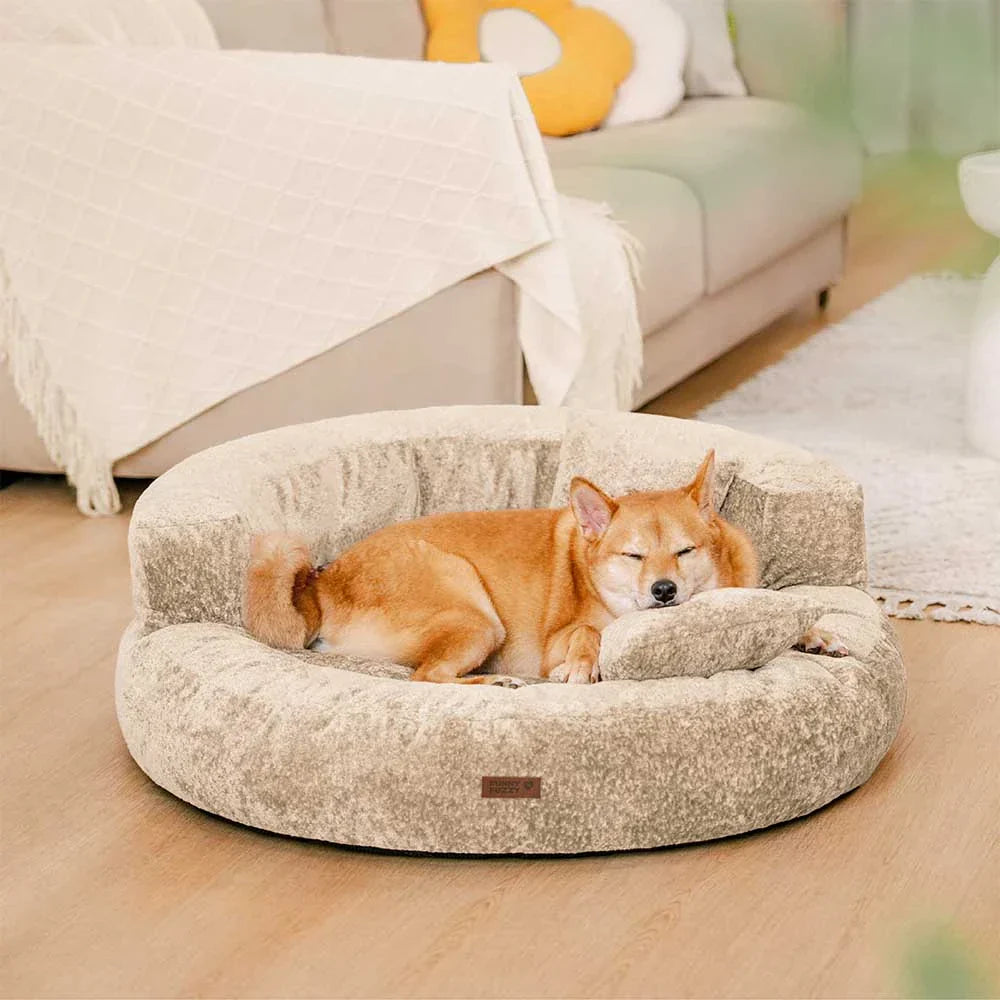 Orthopedic Donut Dog Bed with Pillow