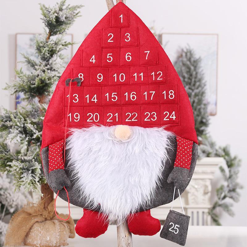 Santa Pendant Advent Calendar For Festive Charm