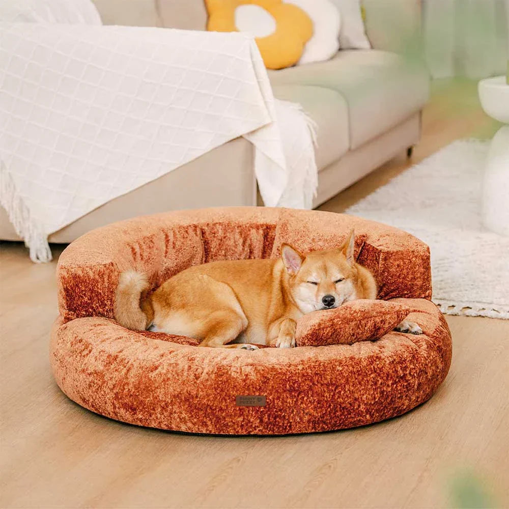 Orthopedic Donut Dog Bed with Pillow